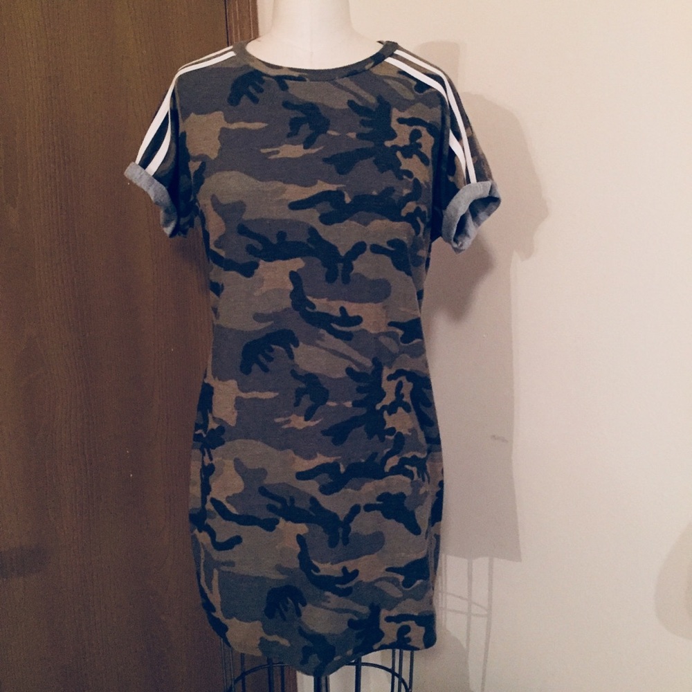 Doo B Doo Camouflage Mini Dress